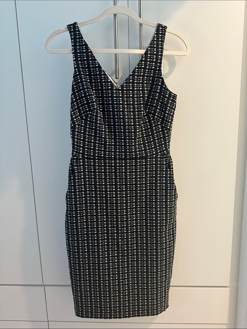 Lauren Ralph Lauren Black and White Sheath Dress
